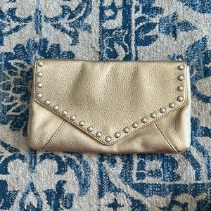 Gold Lilly Clutch